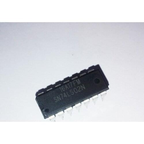 100PCS SN74LS02N 74LS02 7402 HD74LS02P Quadruple 2-Input Positive-NOR Gate DIP-14