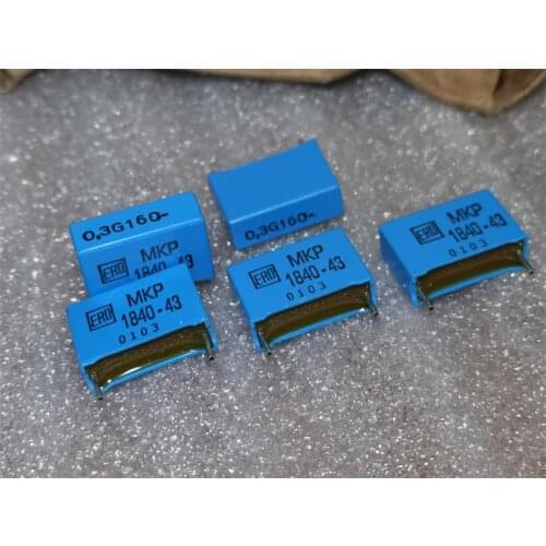 20PCS Home furnishings 1840MKP 0.3uF replaced 0.33uF 160V audio coupling capacitanceFOOT15MM