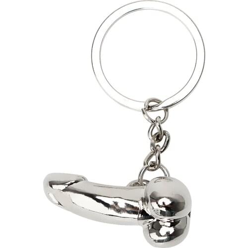 Auto Key Ring Keyfob Creative Gift Fashion Car Key Chain Keychain Penis Shape Dildo Key Rings