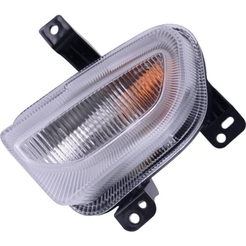 Beler 12V Right LED Daytime Driving Running Fog Turn Signal Light Lamp Daylight DRL Fit for Jeep Renegade 2015 2016 2017 2018
