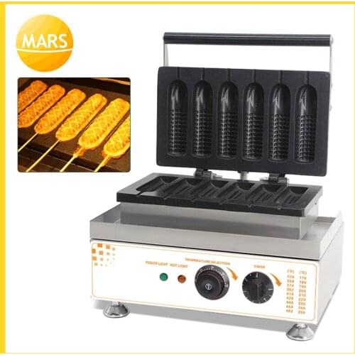Mars Free Shipping Stainless Steel Philippines Muffin Stick Waffle Dog Maker Machine Grill Cooker Plate Mould