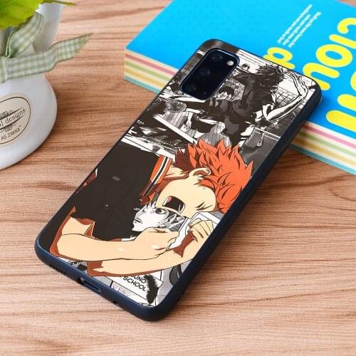 For Samsung Galaxy HAIKYUU SHITPOSTS Soft TPU border Samsung Galaxy Case