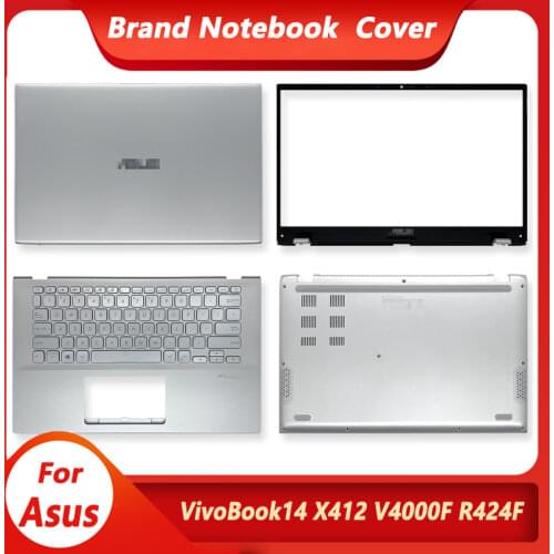 New Original Laptop For ASUS VivoBook 14 X412 V4000F LCD Back Cover/Front Bezel/Palmrest/Bottom Case Top Case 14 inch