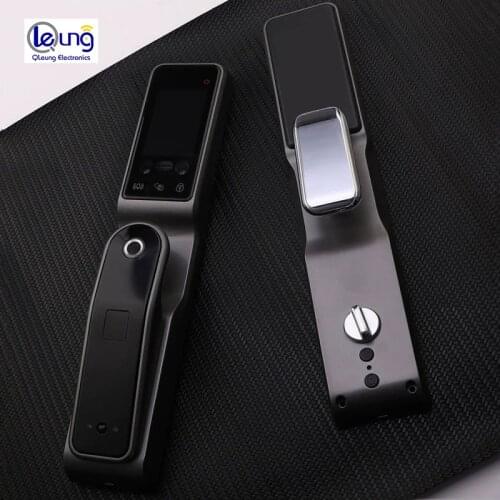 Hot Sale Smsrt Wifi App Security Face Recognition Finger Print Passcode Card Residence Door Lock