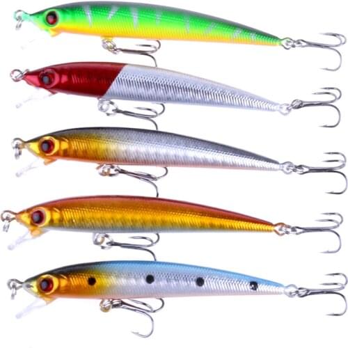 HENGJIA 1pcs 8.5CM 6G Fishing Lure minnow fishing wobbler hard bait fish isca artificial 2016 pesca baits japan pesca