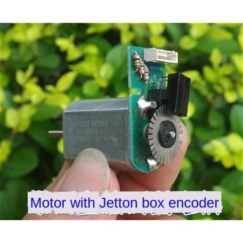 Metal Jetton Box Speed Motor Encoder 30 Wire AB Phase Coding Motor 130 DC Motor