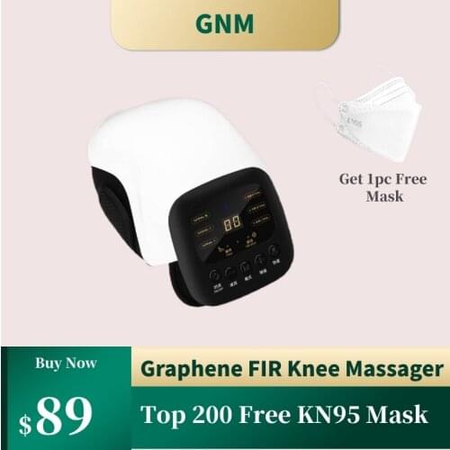 GNM Knee Hot Compress Physiotherapy Joint Instrument Knee Pain Artifact Heating Massager Knee Pads Warm Old Cold Legs