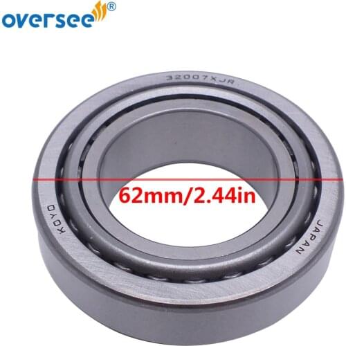 345-60215 Tapered Roller Bearing For Tohatsu Outboard Motor 30HP 40HP 32007JR 345602150M 345-60215-0
