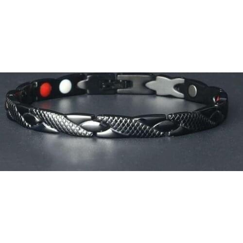 Trendy 4 Colors Weight Loss Energy Magnets Bracelets Slimming Bangle Jewelry Twisted Magnetic Therapy Bracelet Healthcare Gift