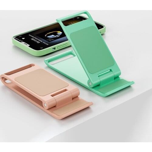 Colorful Foldable Desk Mobile Phone Holder Phone Tablet Desktop Stand phone accessories Cellphone holder For iPhone 11 Xiaomi