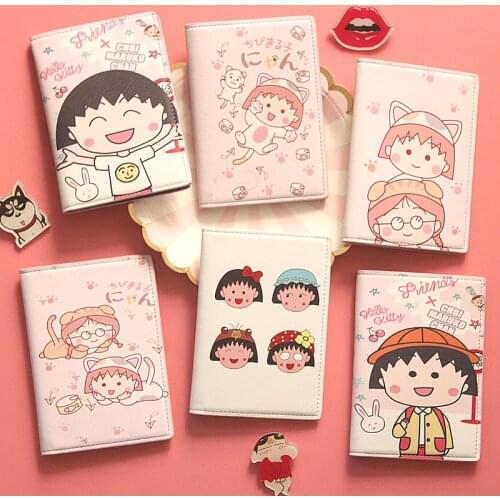 A Couples Best Friends Travel Abroad Passport Case Cartoon Characters Passport Protection Package Waterproof Passport Package