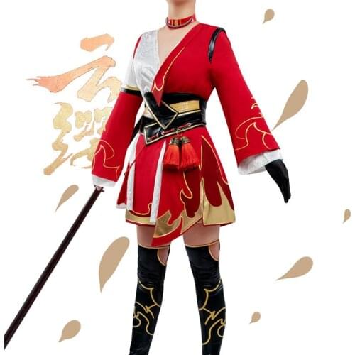 Hot Game Glory of Kings YUN YING Cosplay Costume Christmas Costumes for Adults Deguisement for Carnaval