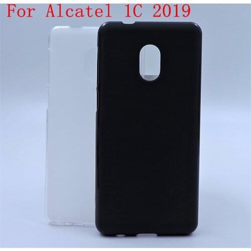 Luxury Soft Silicone Phone Case Cover For Alcatel 1C 2019 Back Covers For Alcatel 1C 2019 Coque Fundas Shell Capa