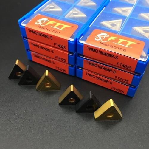 TNMG160408L/R-S FT4025+TNMG160408L/R-S FT4125+TNMG160408L/R-S FT4225 Cutting Lathe CNC Tools Lathe Cutter Tools