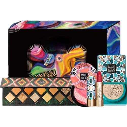 TT MARIE DALGAR Customized Gift Box Blush Lipstick Air Cushion Christmas Limit Makeup Full Set