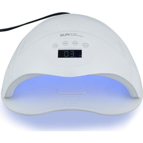 SUN 5s Nail Lamp 48W UV LED Lamp for All Gel Curing Polish White Light with Auto Sensor 24 Leds Nail Dryer For Nail Manicure