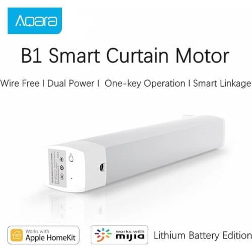 Aqara B1 Smart Curtain Motor Remote Control Wireless Smart Motorized Electric Timing APP Mihome smart home Ecosystem Product
