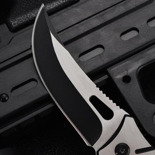 Military Tactical Hunting Knife Pocket Outdoor Survival Folding Knife Self Defense Rescue Knife High Quality EDC Tools