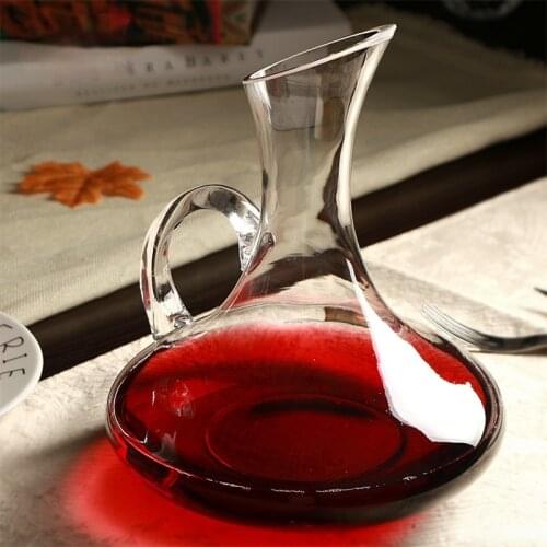 1.5Lwine Decanter for Red Wine / White Wine / Rose Wine / Still Wines Family Hotel Bar High-end Decanter Container Tool