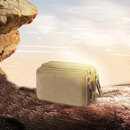 1000D EDC Storage Bag Phone Pockets Tactical Chest Bag Outdoor Running Camping Cycling Bags Multifunctional Waterproof Bag X396A