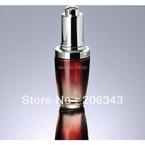 30ML glass bottle with press dropper or dropper glass bottle for Cosmetic Packaging