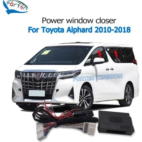 Forten Kingdom Car Automatic Intelligent Close Windows Closer Kit Module For Toyota Alphard 2010-2018