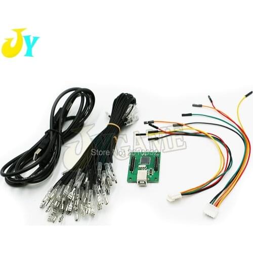 2 Player Xin Mo Arcade USB Controller Kit 2 Player MAME PC Keyboard Encoder Zero delay board For raspberry pi