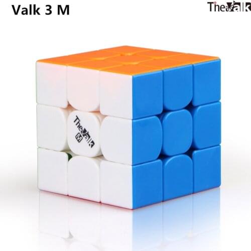 Qiyi The valk3 M 3x3x3 cube Valk 3M Magnetic 3x3x3 Magic Cube Magnetic 3x3 speed cube Qiyi Valk 3 M 3x3 Magnetic cubo magico