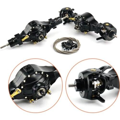 LESU Metal Front Axle A Differential Lock 1/14 RC 4X4 Tractor Truck Tmy Model TH02048