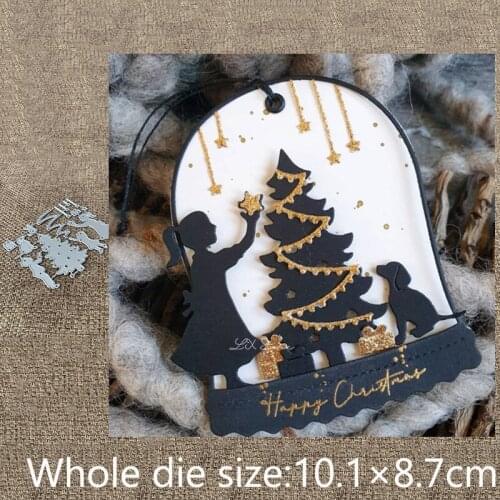 XLDesign Craft Metal Cutting Dies stencil mold Christmas children decoration scrapbook Album Paper Card Craft Embossing die cuts