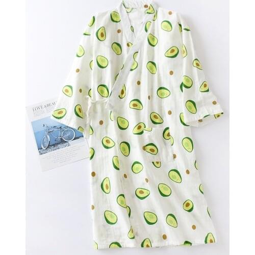 Cute Robe Sleepwear 2021 Kimono Womens Dressing Gowns Rest Wear Female Thin Yukata Robes Bridesmaid Robes Wedding Home Nightwear