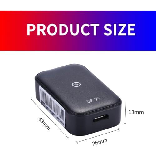 Mini GPS Tracker Real Time Tracking Locator Device for Car, Elderly,Motorcycle