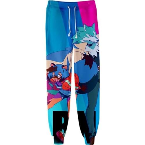 2020 New Anime BRAND NEW ANIMAL Sweat Pants 3D BNA Joggers Pants Trousers Men/Women Clothing Hip Hop Pantalon Homme Sweatpants