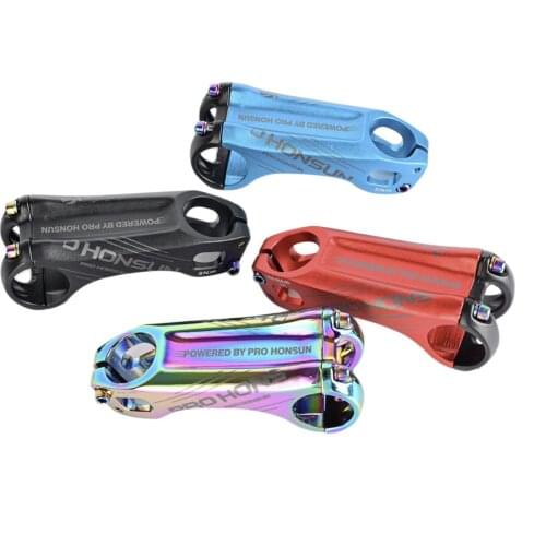 HONSUN PRO Mountain Bike Handlebar 31.8mm Front Fork Dia 28.6mm ±17° Degrees Bicycle Length 70/90mm Bicycle Accessories