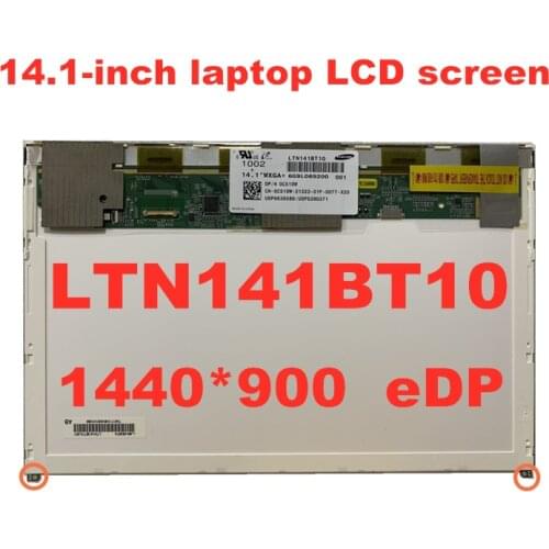 Free Shipping Original LTN141BT10 001 B141PW04 V.1 LP141WP2 TPA1 For Dell E6410 E5410 14.1-inch LCD Panel eDP 1440 * 900 30pins