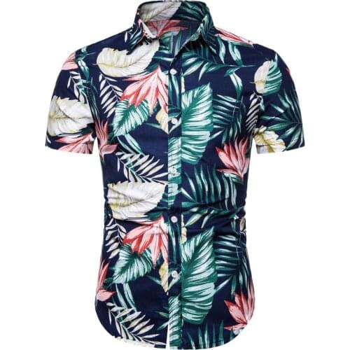 Shirts Luxury Stylish Men Summer Casual Beach Cotton Linen Short Sleeve Basic Blouse Fit Slim Printed Shirt Top Hemden Herren C