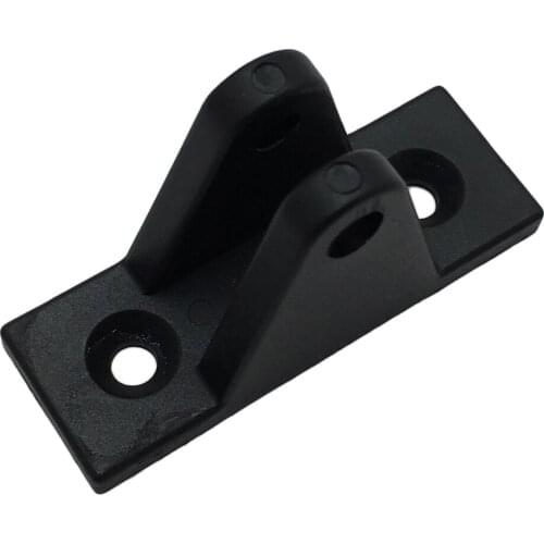 Deck Hinge Mount Hinge Bimini Top Marine Boat Hardware Fitting Kit Set Black
