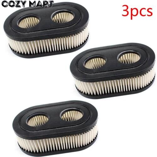3pcs Air Filter For Briggs & Stratton 09P702 Rep 4247 5432 5432K 593260 798452 798513 Cartridge 550E 550EX Series