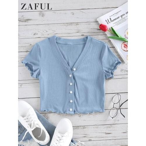 ZAFUL Women's Cropped T-shirts