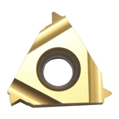 10PCS 16IR 14W LDC CNC threaded hard blade stainless steel processing