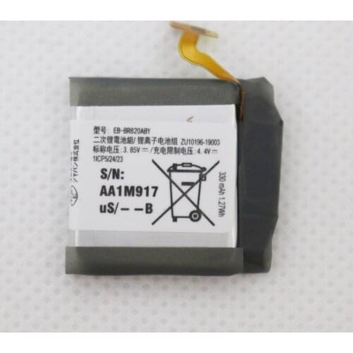 2pcs/lot Battery EB-BR820ABY 330mAh For Samsung Galaxy Watch Active 2 Active2 SM-R820 SM-R825 44mm Watch Battery