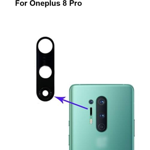 2PCS New For One plus 8 Pro oneplus8 Pro Replacement back rear camera lens glass original for oneplus 8 pro 1+8 pro glass lens