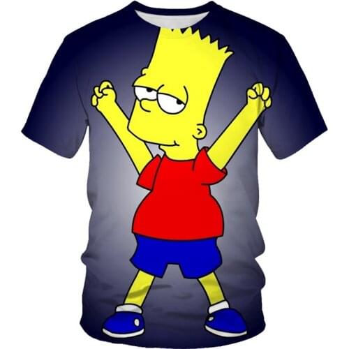 2021 youth summer new 3DT shirt cartoon movie 3D digital printing series casual and comfortable handsome guy plus size T-shirt