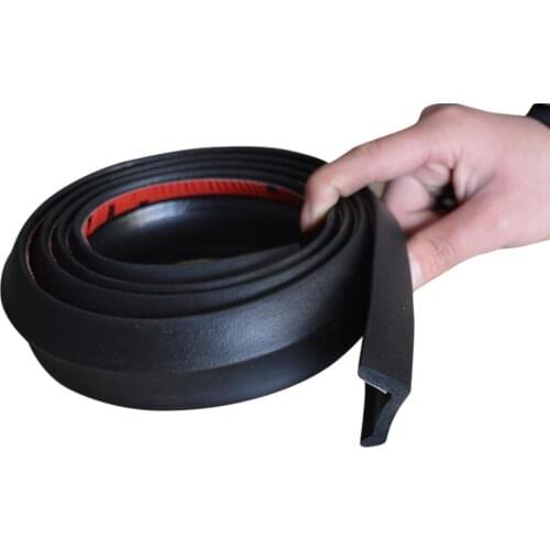 5m Garage Door Bottom Weather Stripping Rubber Seal Strip Replacement Door Bottom Seal Car Styling