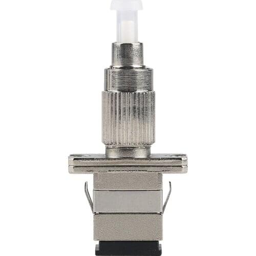 SC-FC SC Female-FC Male Multimode MM50/125 Fiber Optic Adapter Transfer Flange Coupler SC-FC Adapter