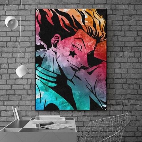 Home Decorative Canvas HD Prints Paintings Hisoka Hunter X Hunter Hxh Modular Pictures Animation Wall Art Poster Artwork Framed