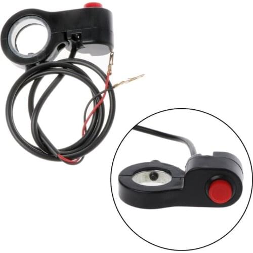 22mm 7/8" Motorcycle Handlebar Horn Switch Start Speaker Connection Button Equipment Electric Bike Replacement Parts