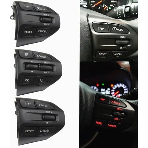 Steering Wheel Button For KIA K2 RIO 2017 2018 RIO X LINE Buttons Bluetooth Phone Cruise Control Volume