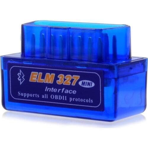 ATDIAG OBD2 Mini ELM327 Bluetooth V2.1 car diagnostic scanner ELM 327 Bluetooth for Android/Symbian for OBDII protocol 3 colors