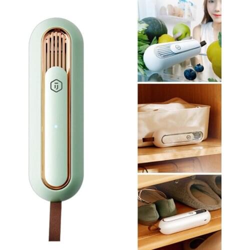 Multifunction Deodorant Air Purifier Shoe Freezer Antimicrobial Carbon Closet Deodorant Drawer Moisture Absorber USB Charging